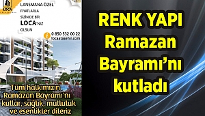 Renk Yapı, Ramazan Bayramını Kutladı