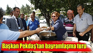 Başkan Pekdaş’tan bayramlaşma turu