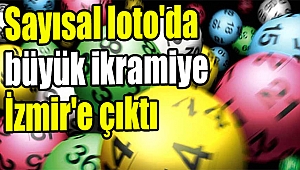 Sayısal loto'da büyük ikramiye İzmir'e çıktı