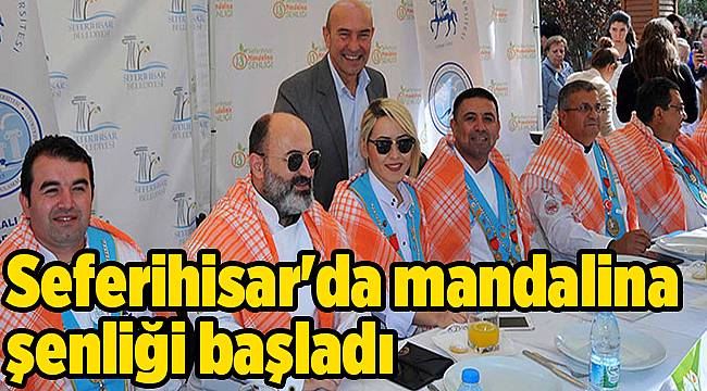 Seferihisar'da mandalina şenliği başladı