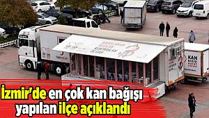 İzmir'de en çok kan bağışı yapılan ilçe açıklandı