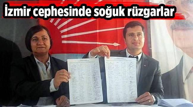 İzmir cephesinde soğuk rüzgarlar