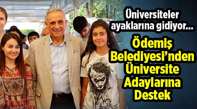 Ödemiş Belediyesi’nden Üniversite Adaylarına Destek