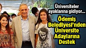 Ödemiş Belediyesi’nden Üniversite Adaylarına Destek