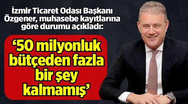 ‘50 milyonluk bütçeden fazla bir şey kalmamış’