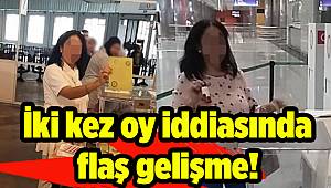 İki kez oy iddiasında flaş gelişme!