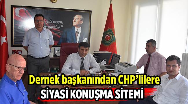 Dernek başkanından CHP'lilere 'siyasi konuşma' sitemi