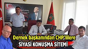 Dernek başkanından CHP'lilere 'siyasi konuşma' sitemi