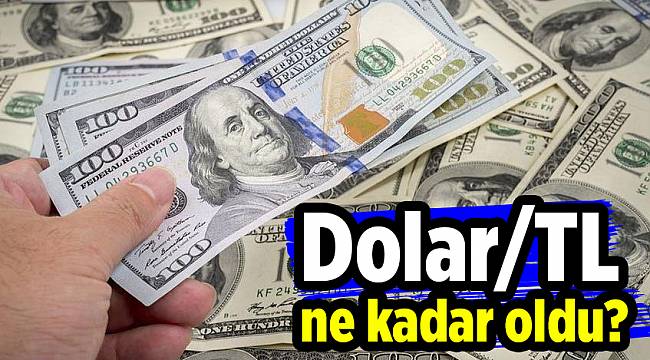 Dolar/TL ne kadar oldu?