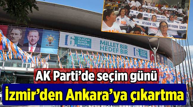 AK Parti’de seçim günü