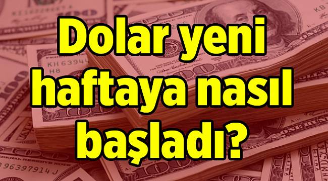 Dolar yeni haftaya nasıl başladı?