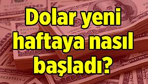 Dolar yeni haftaya nasıl başladı?