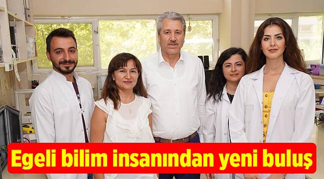 Egeli bilim insanından yeni buluş