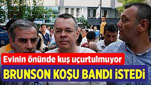 Ev hapsinde olan Rahip Brunson, koşu bandı istedi