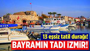 İzmir'de gidilebilecek 13 huzur oldu tatil beldesi