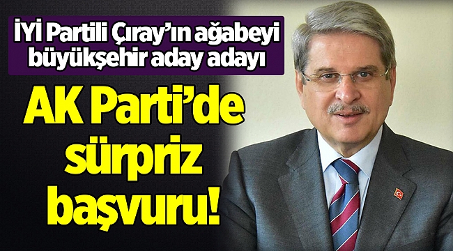 İYİ Partili Çıray'ın ağabeyi, AK Parti'den İzmir aday adayı