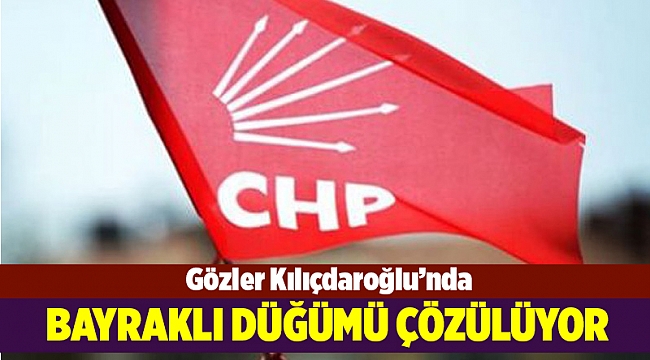 Bayraklı düğümü çözülüyor