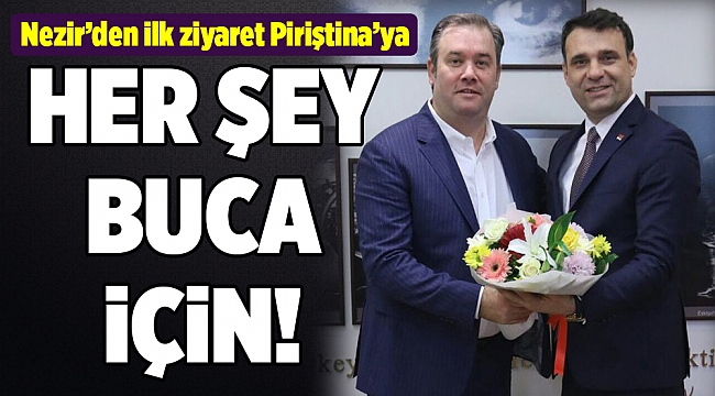 Nezir'den Piriştina'ya ziyaret