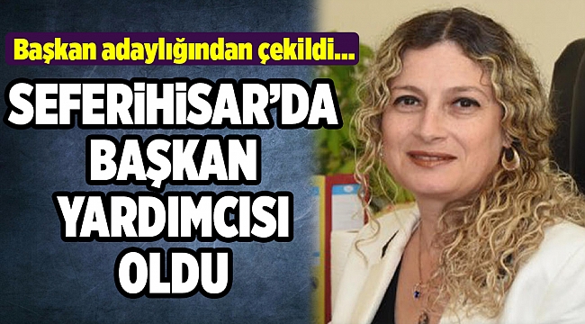 Başkan adaylığından çekildi, başkan yardımcısı oldu