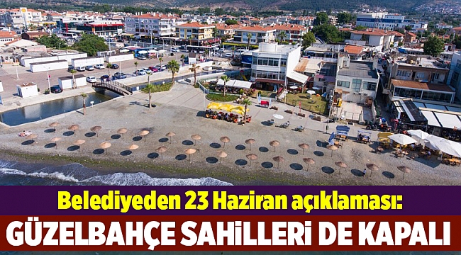 Belediyeden 23 Haziran açıklaması: Kapalıyız