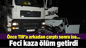 İzmir Çevre Yolunda trafik kazası: 1 ölü