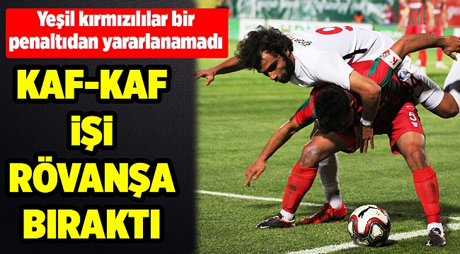 TFF 3. Lig 2. Grup Play-Off Yarı Final: Karşıyaka 0 - Van Büyükşehir Belediyespor 0