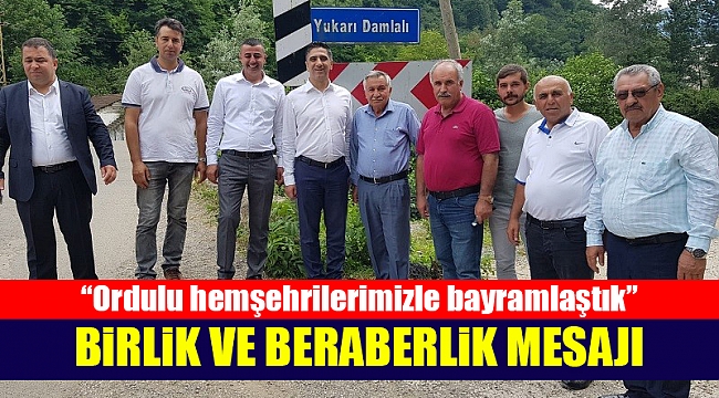 Başkan Kayalar Ordu’da bayramlaştı