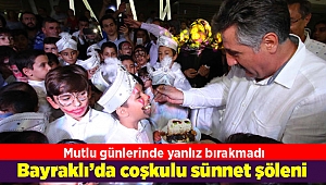 Bayraklı’da coşkulu sünnet şöleni