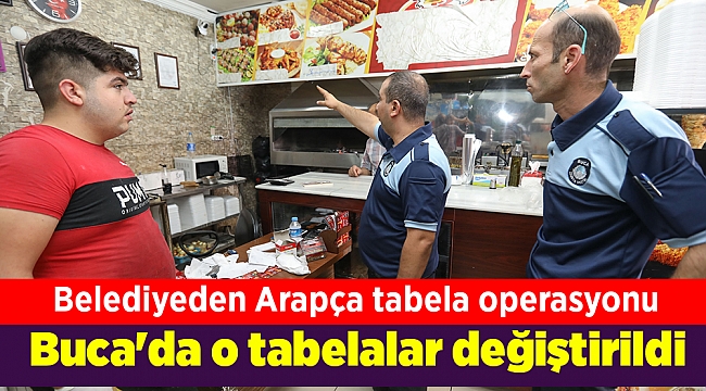 Buca'da o tabelalar değiştirildi