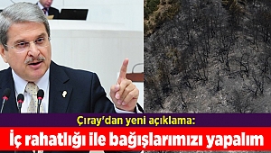 Çıray'dan yeni açıklama: İç rahatlığı ile bağışlarımızı yapalım