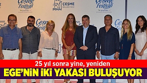 Ege'nin iki yakası festivalde buluşacak