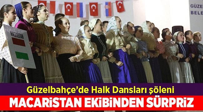 Güzelbahçe’de Halk Dansları şöleni