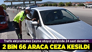 İzmir'de denetimlerde en çok aşırı hızdan ceza kesildi