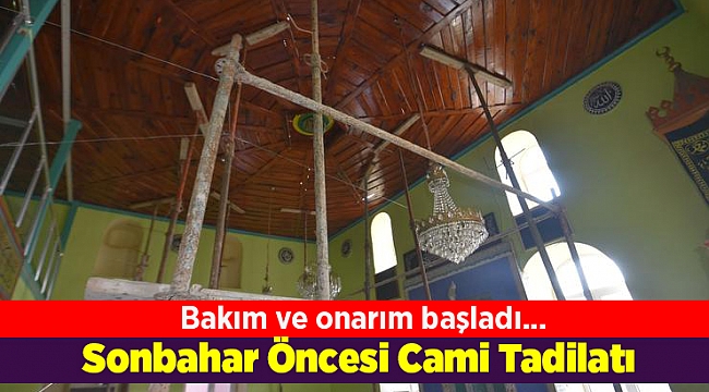 Sonbahar Öncesi Cami Tadilatı