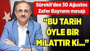 Sürekli'den 30 Ağustos Zafer Bayramı mesajı