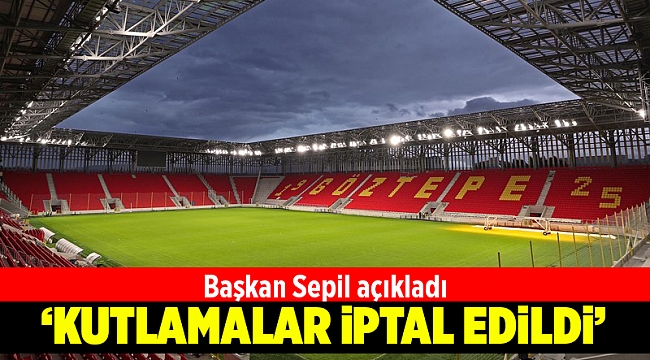 Göztepe'de deprem yası: Kutlamalar iptal! - GÜNDEM ...