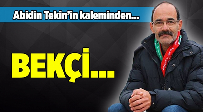 Abidin Tekin'in kaleminden...