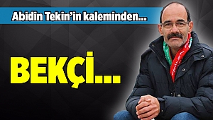 Abidin Tekin'in kaleminden...