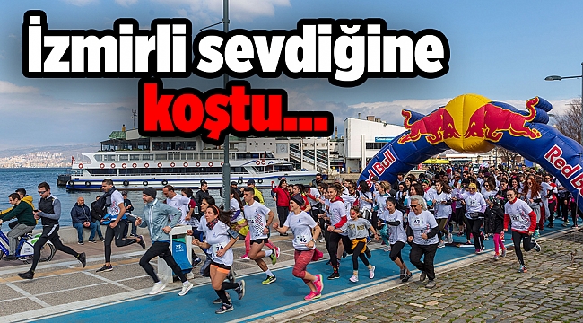 İzmirli sevdiğine koştu...