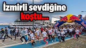 İzmirli sevdiğine koştu...