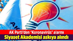 AK Parti Siyaset Akademisi askıya alındı