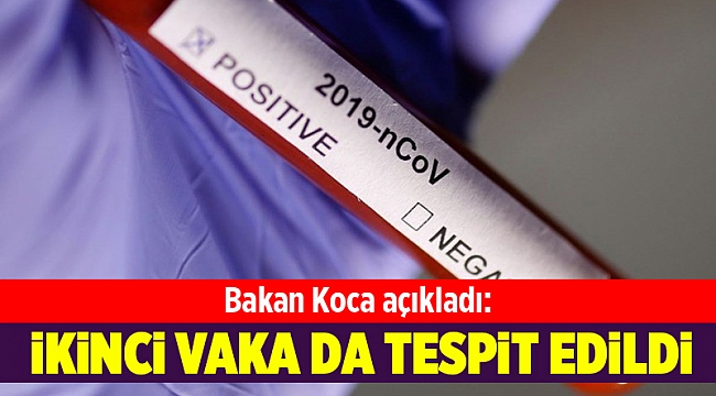 Bakan açıkladı: Türkiye’de ikinci corona virüsü vakası tespit edildi