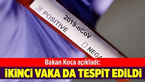 Bakan açıkladı: Türkiye’de ikinci corona virüsü vakası tespit edildi