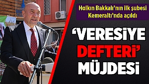 Üretici ve tüketiciyi güldüren ‘Halkın Bakkalı’