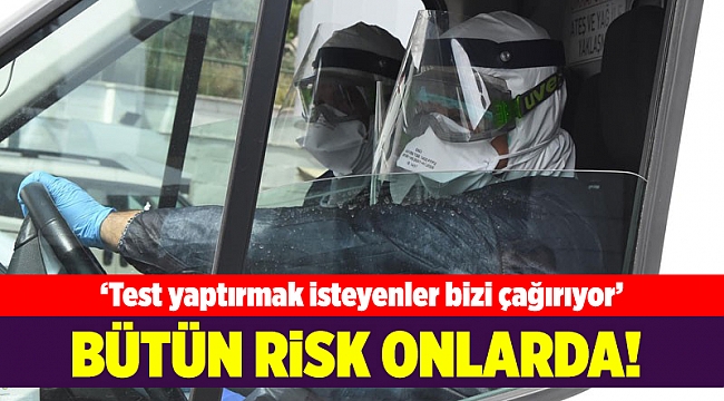 Bütün risk kahraman 112 Acil Sağlık personelinde!