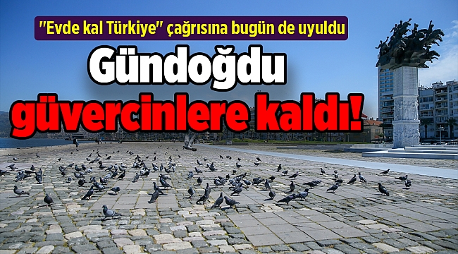 Gündoğdu güvercinlere kaldı!