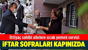 İhtiyaç sahibi ailelere sıcak yemek servisi 