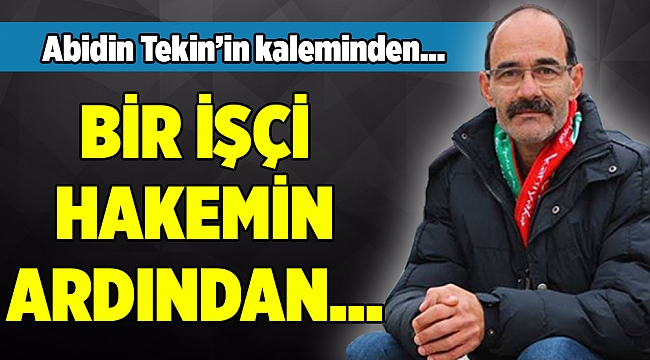 Abidin Tekin'in kaleminden...