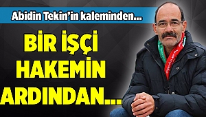 Abidin Tekin'in kaleminden...