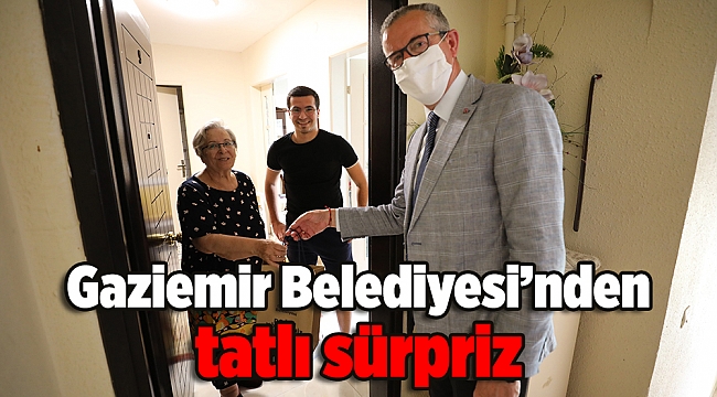 Gaziemir Belediyesi’nden tatlı sürpriz